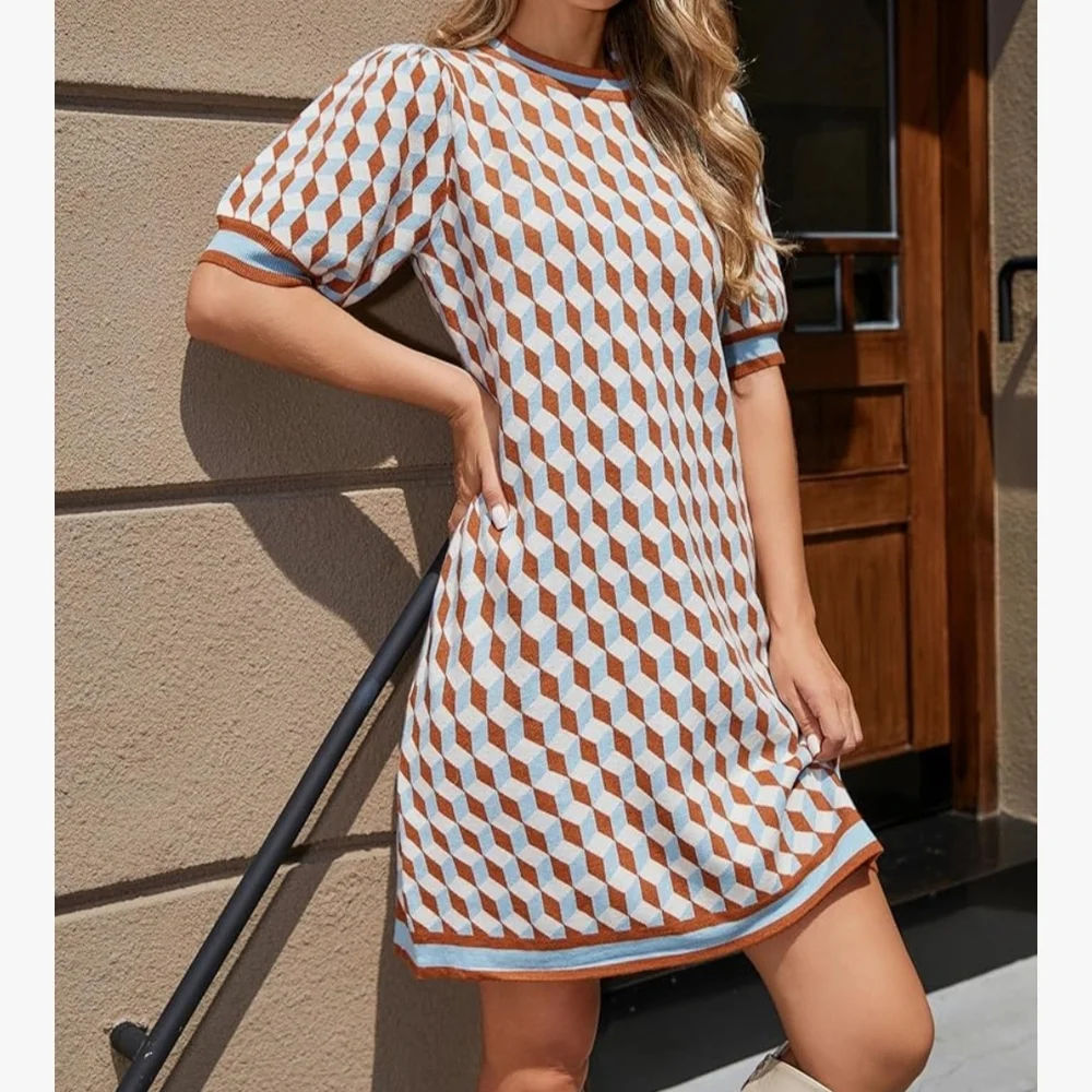 NEW- Sweater Dress Sz L - Picture 3 of 5